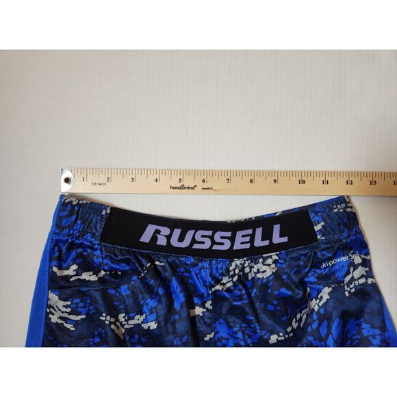Russell Shorts | Boy's size Large 10/12 | 2 Pair Red & Blue - Picture 6 of 8